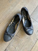 Tod’s Sequin Ballet Flats – Size 41 – Black