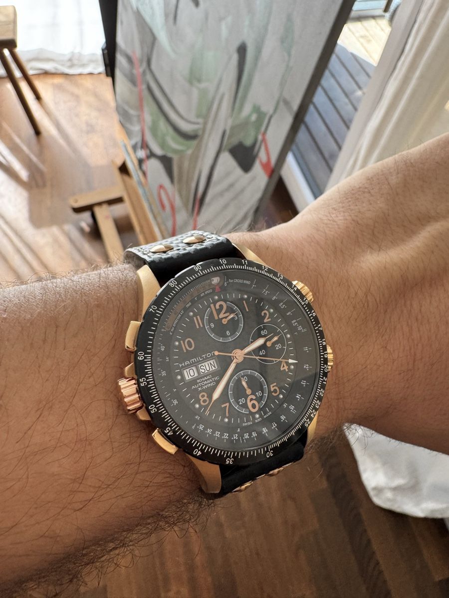 Hamilton Montres: Hamilton Khaki X Wind Chrono Rose – D'occasion à Glattpark(Opfikon) par ale_mg8x 4