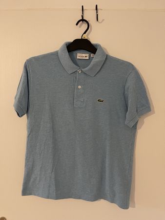 Lacoste Poloshirt Hellblau, Grösse M, wie neue! Oryginal