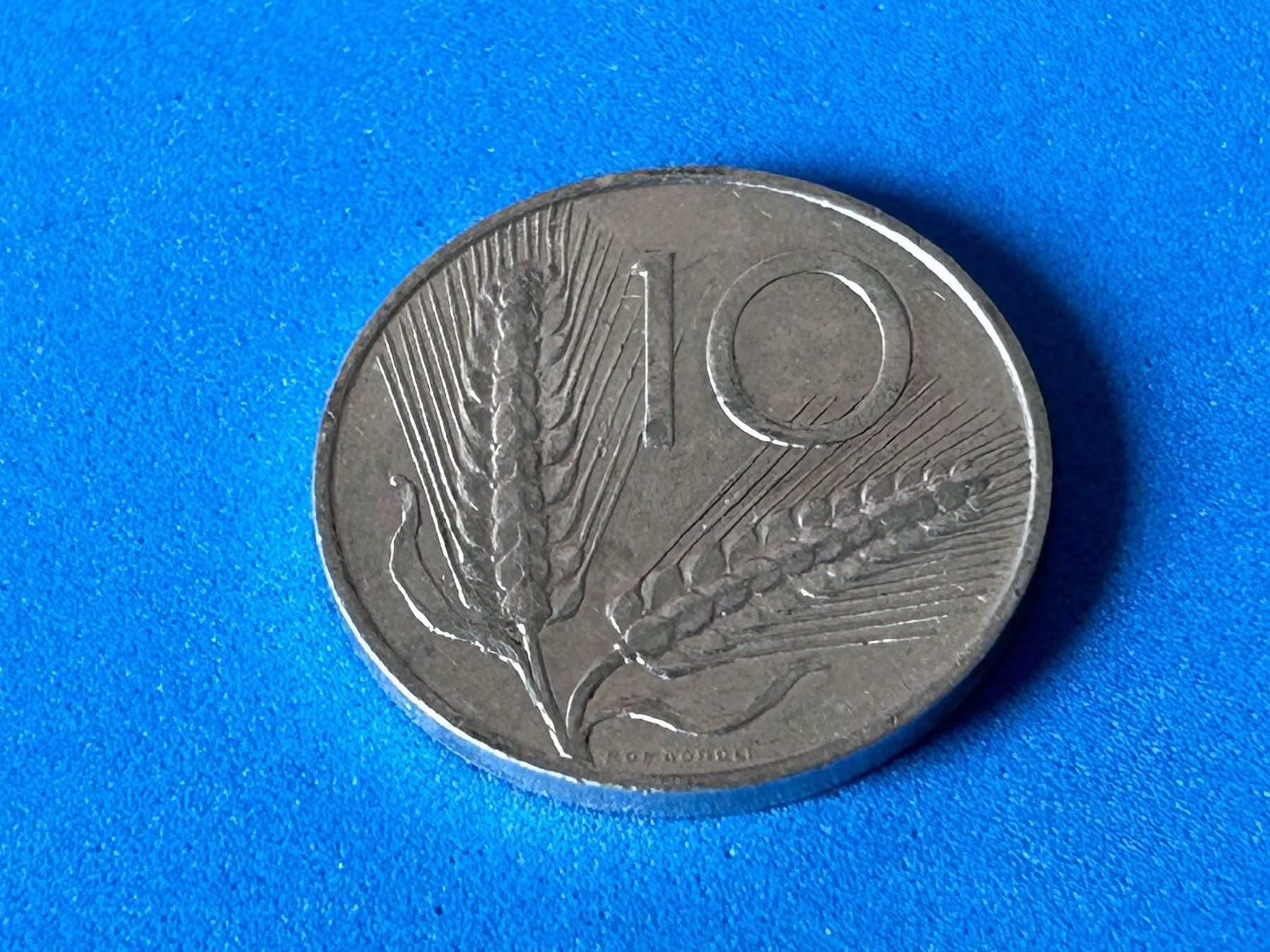 Tutti le monete: Italy - 10 Lire 1953 – Usato da Corcelles NE venduto da AJKader 2