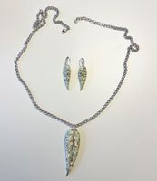 Kette mit Ohrhänger von Swarovski