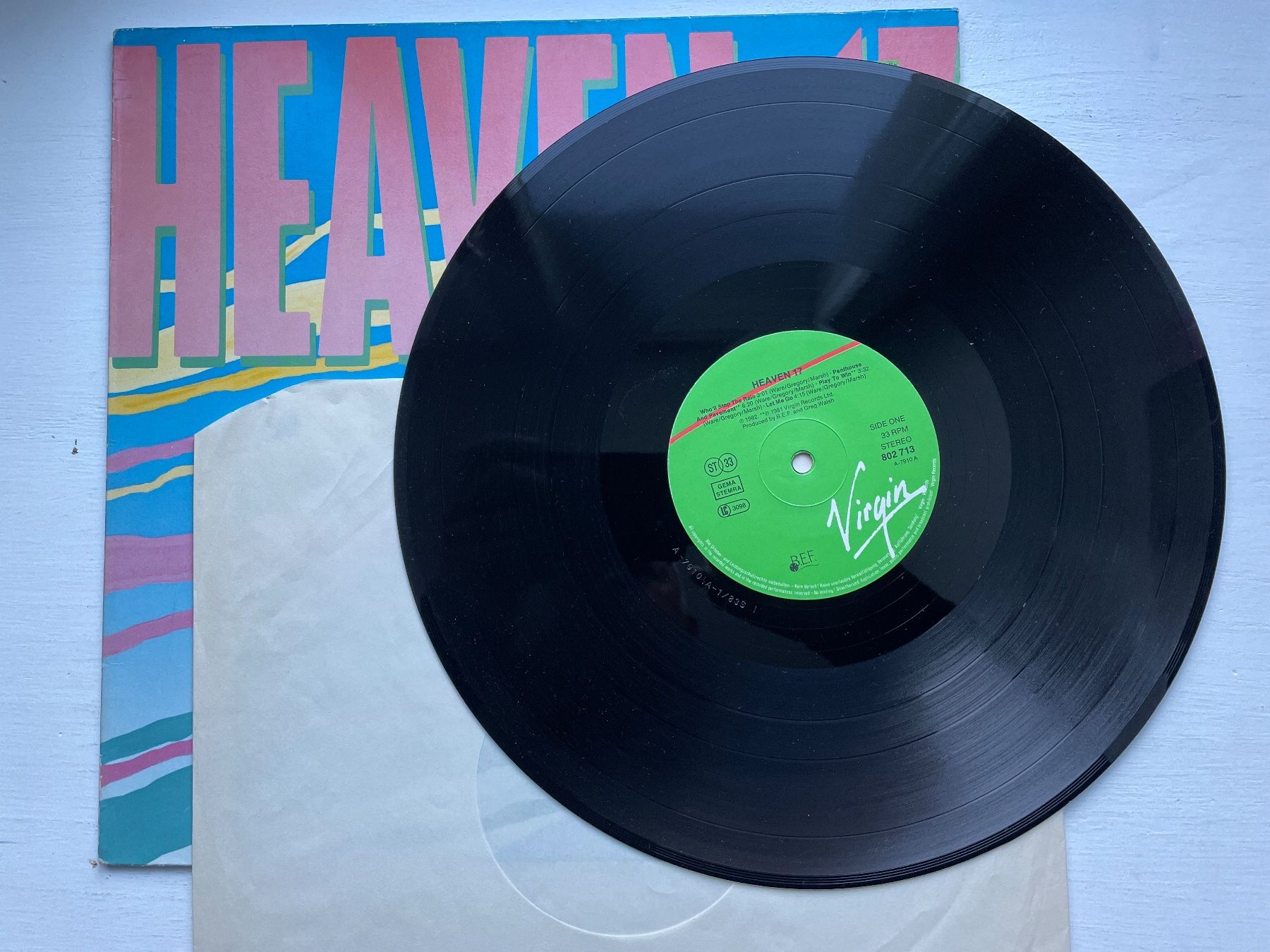 Dischi in vinile: Heaven 17 - Heaven 17 - LP, 1982 – Usato da Zürich venduto da Andy_t71 2