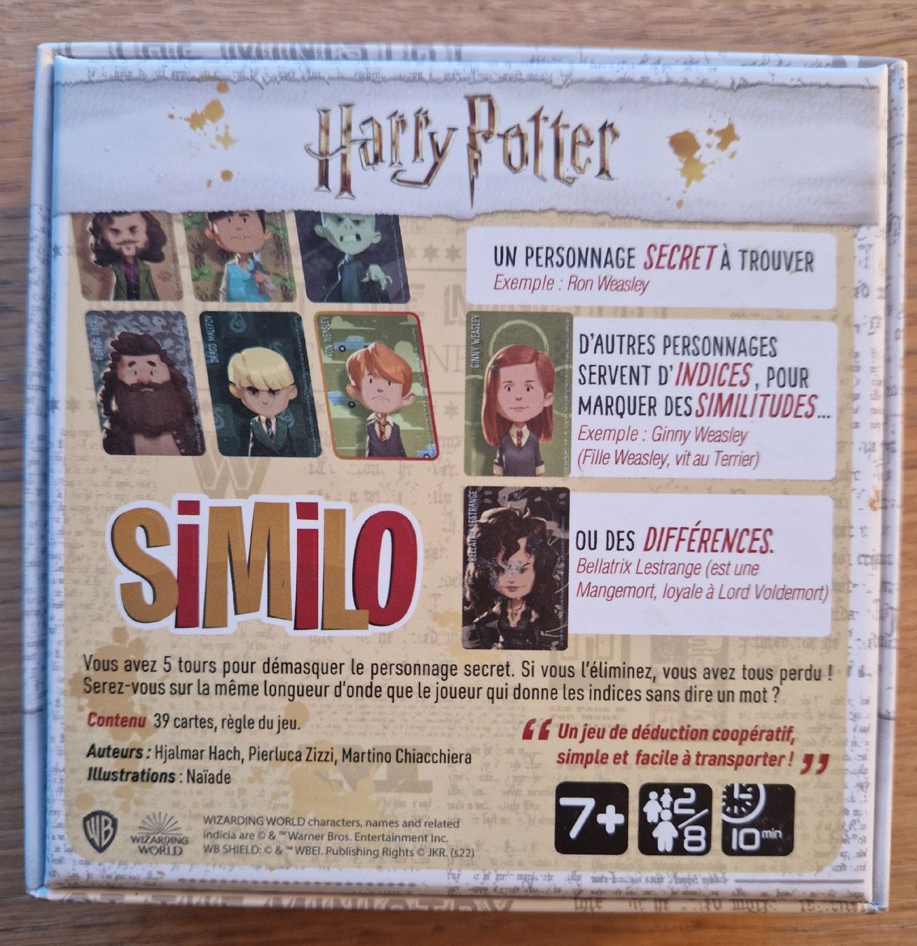 Giochi: Jeu de société Similo "Harry Potter" – Nuovo (secondo la descrizione) da Delémont venduto da bouboute01 1