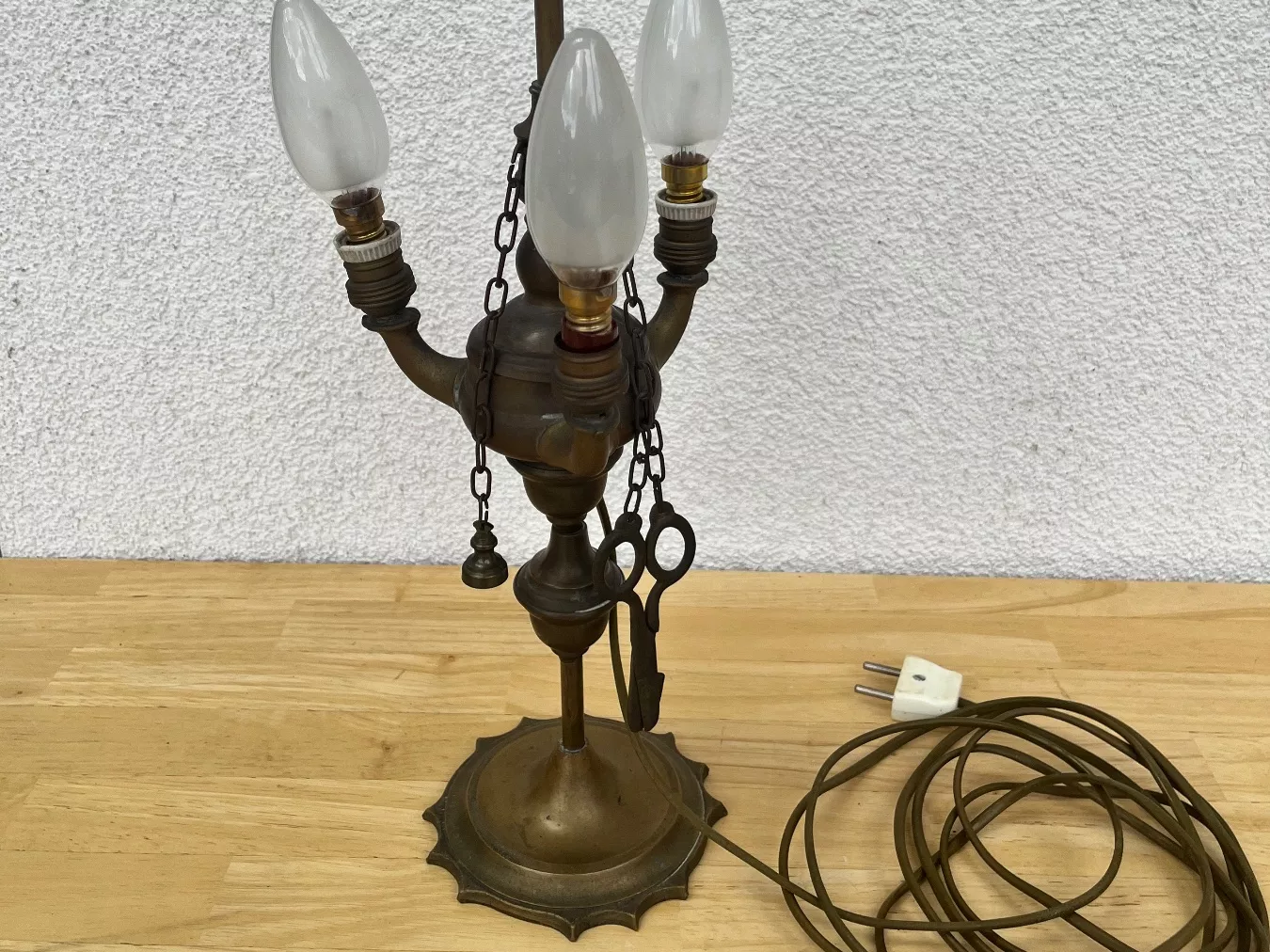 Lampade: Messinglampe antik – Usato da Uster venduto da colmo 3