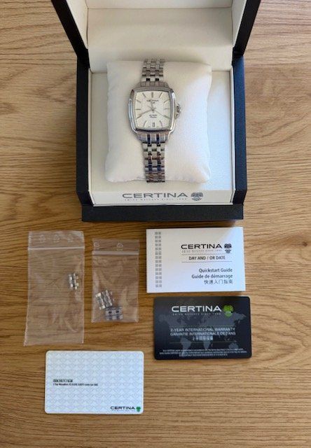 Certina Orologi: Certina DS Prime Shape / DS Prime Lady Shape – Usato da Au ZH venduto da Odette3 1