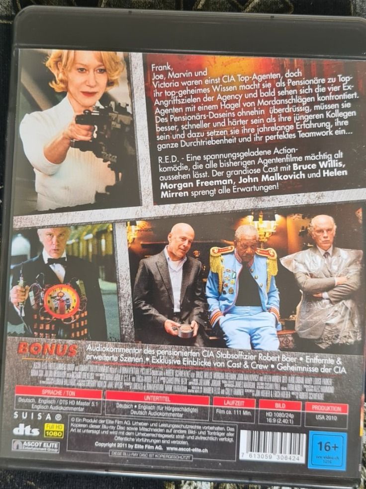 Tous les DVDs: RED – D'occasion à Oberkirch LU par ThE_CoLLecTor666 1