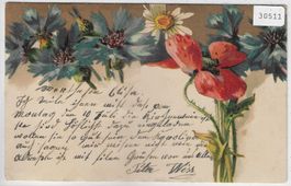 Blumen-Litho