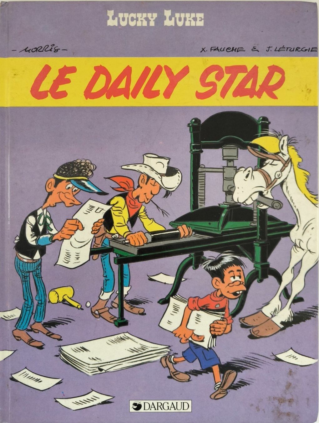 Fumetti: Lucky Luke - Le Daily Star – Usato da Neuchâtel venduto da JMJ00