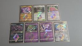 Pokemon Sammelkarten 7 Stück guter Zustand Ultra prism