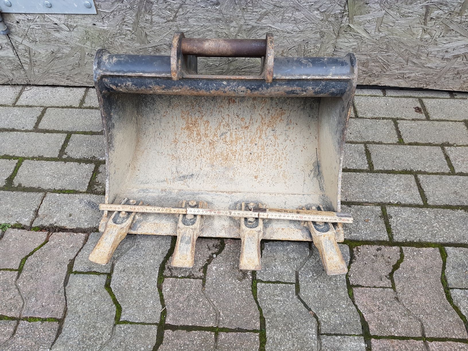 Hutter Escavatori: Baggerlöffel Hutter HUM05 60mm Löffel Baggerschaufel  – Usato da Brunnadern venduto da p..... 1