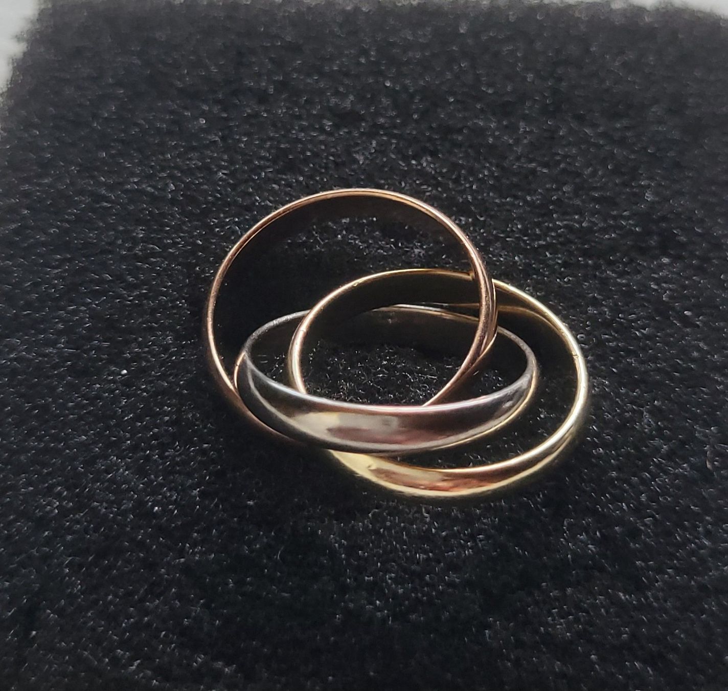Anelli: Gold 585 Tricolour Ring – Usato da Wald ZH venduto da Dasilver 6