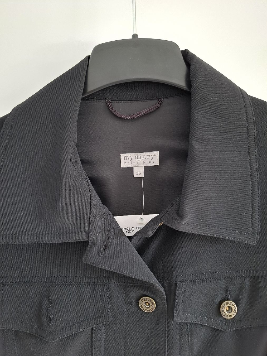 Giacche: Jacke, schön, schwarz, 36, ungetragen – Nuovo (secondo la descrizione) da Hurden venduto da Quadrille76 1
