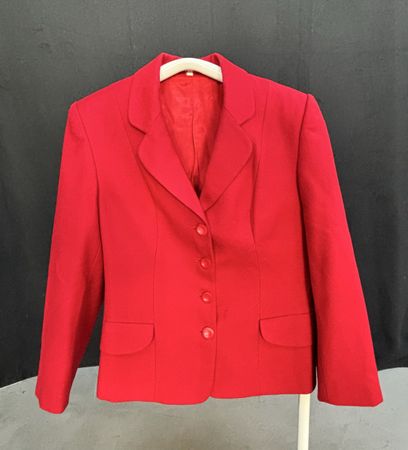 Jacke - Vintage - Schurwolle - Gr. M/40