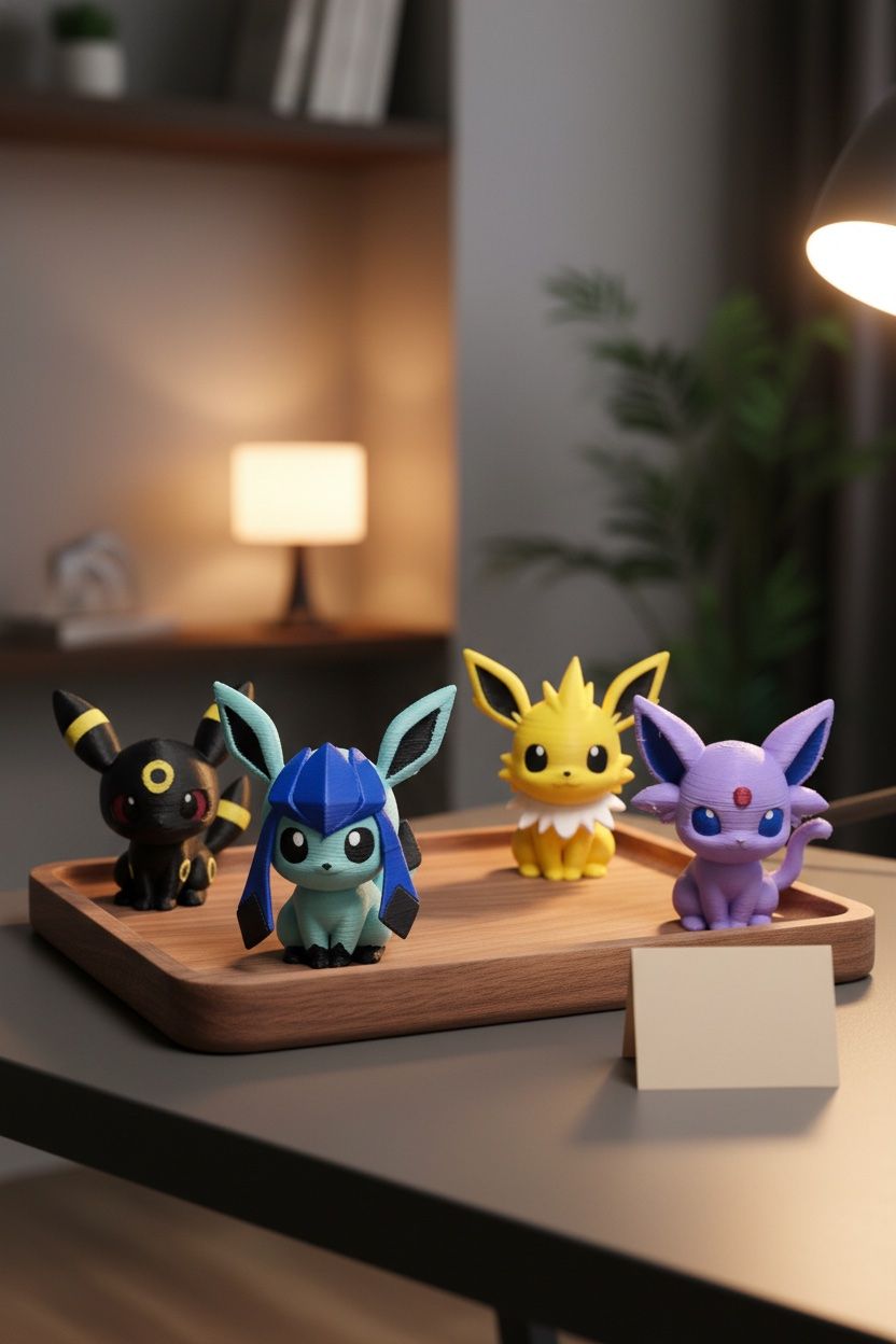 Pokémon Statuette: Evoli Evolution – Usato da Bassersdorf venduto da ero_9zp9