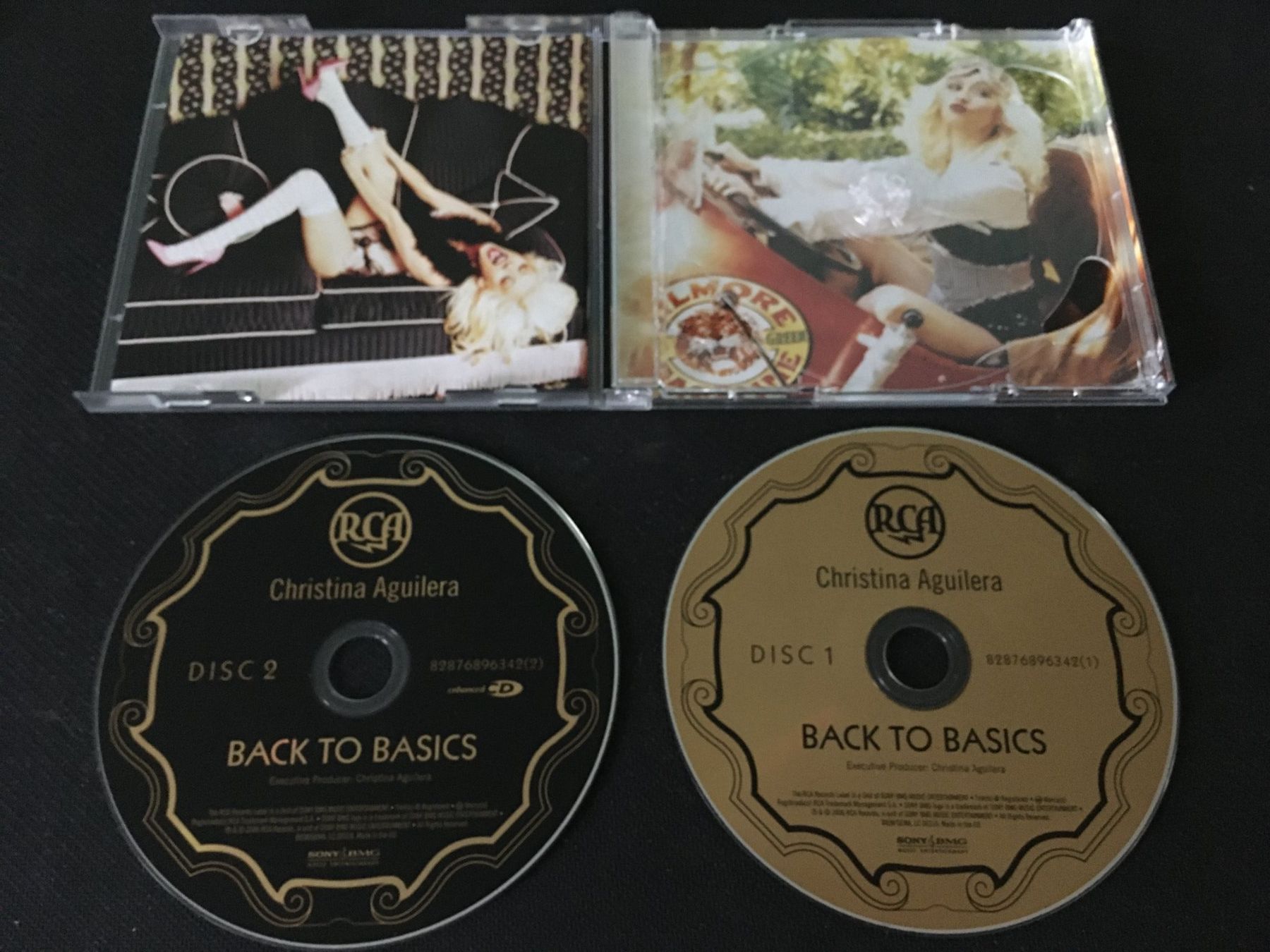 CD: Christina Aguilera - Back to Basics -CD- 2cd – Usato da St.Gallen venduto da MedienJoe 1