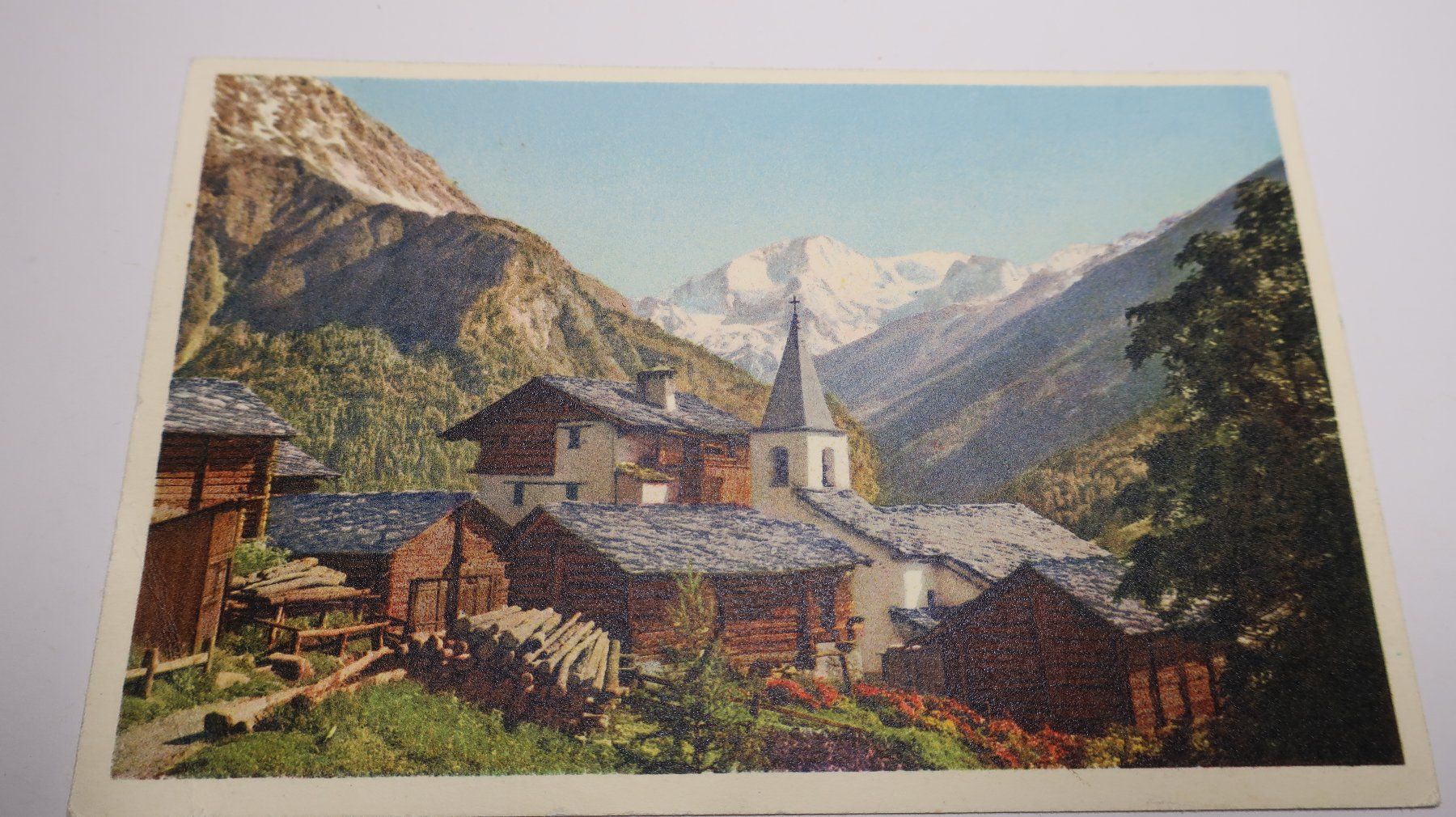 Cartoline postali: La Sage Pigne d'arolla  1956 – Usato da Cormoret venduto da Pascalll2001 1