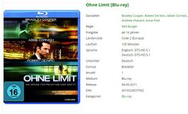 Ohne Limit (Blu-ray)