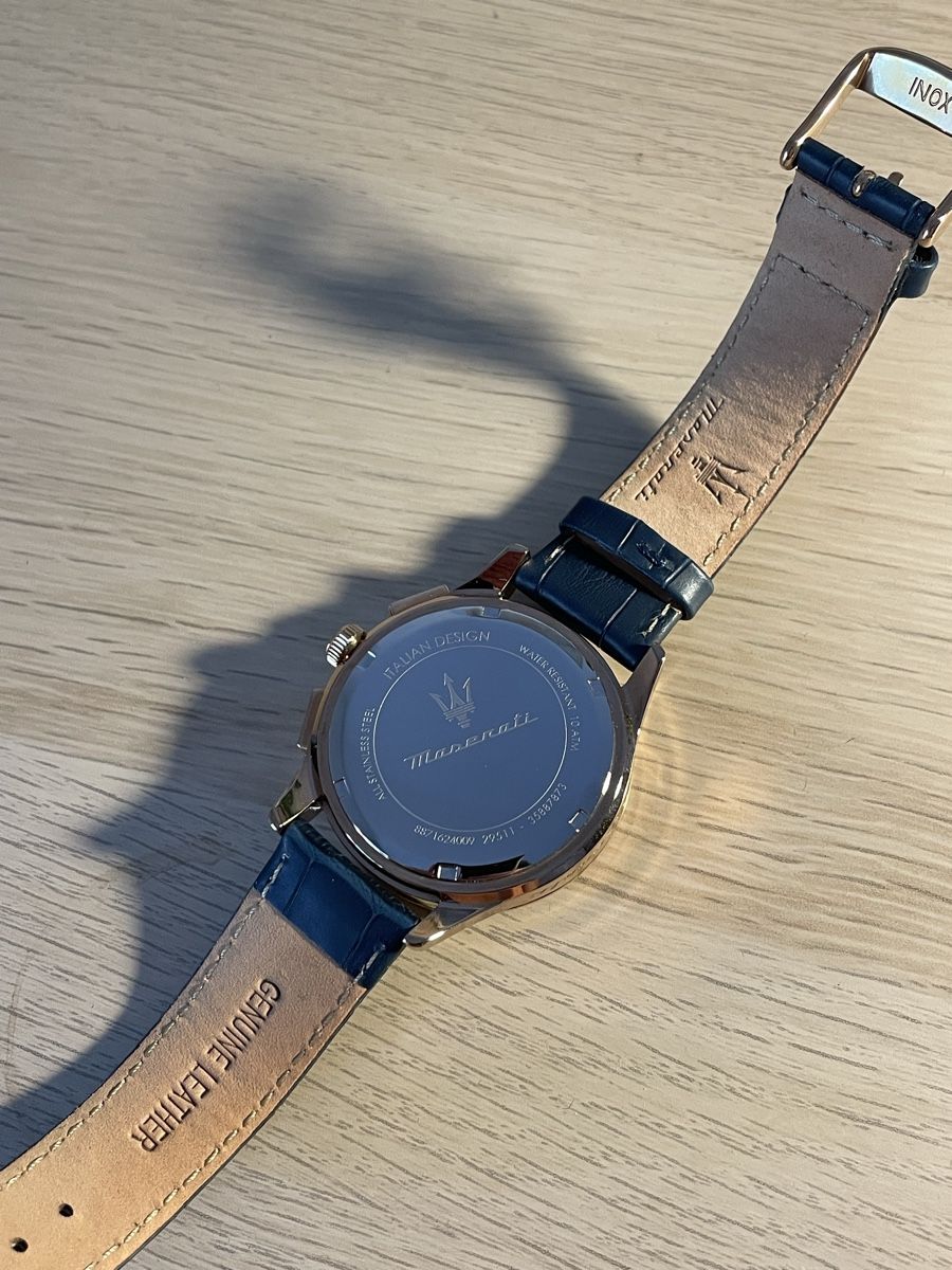 Maserati Orologi: Maserati Sorpasso Uhr, rosé/blau – Nuovo (secondo la descrizione) da Zürich venduto da barale_00 3