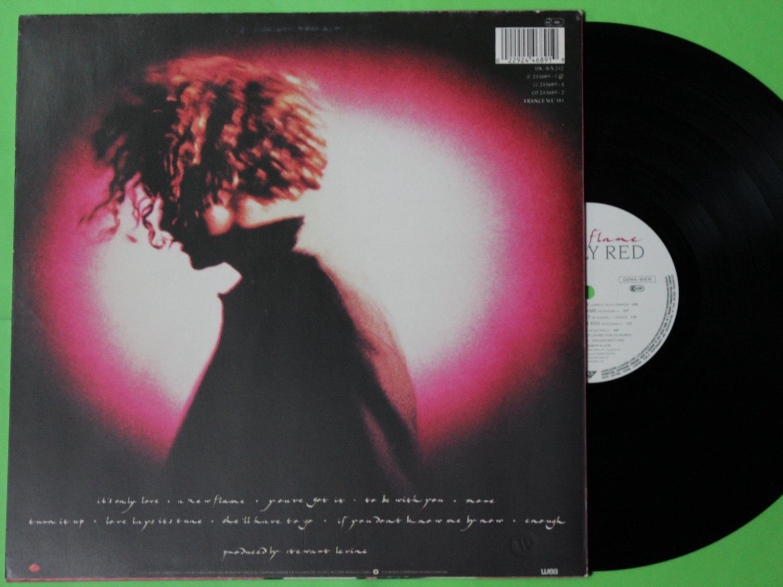 Schallplatten: Simply Red - A new Flame LP Vinyl 1989 – Gebraucht aus Tübach von JamesStone 7