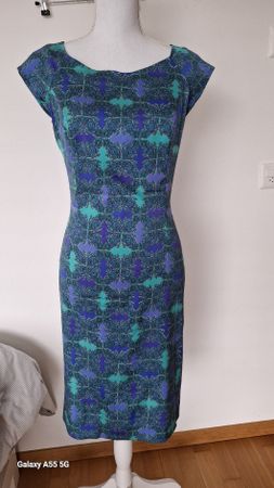 Robe d'été Souleiado , taille 38, motifs originaux en soie
