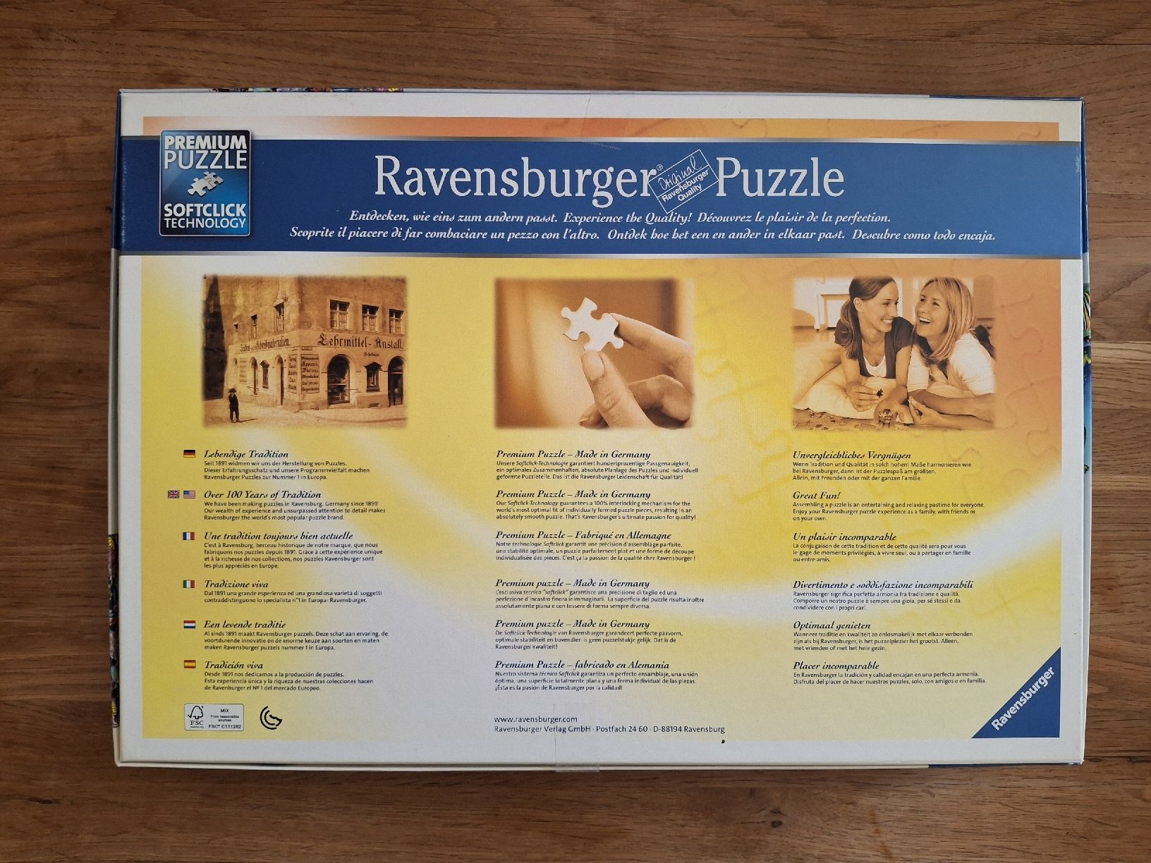 Ravensburger Puzzles: Ravensburger Puzzle Unterwasserwelt 2000 Teile – Gebraucht aus Zürich von Vordermannd86 1