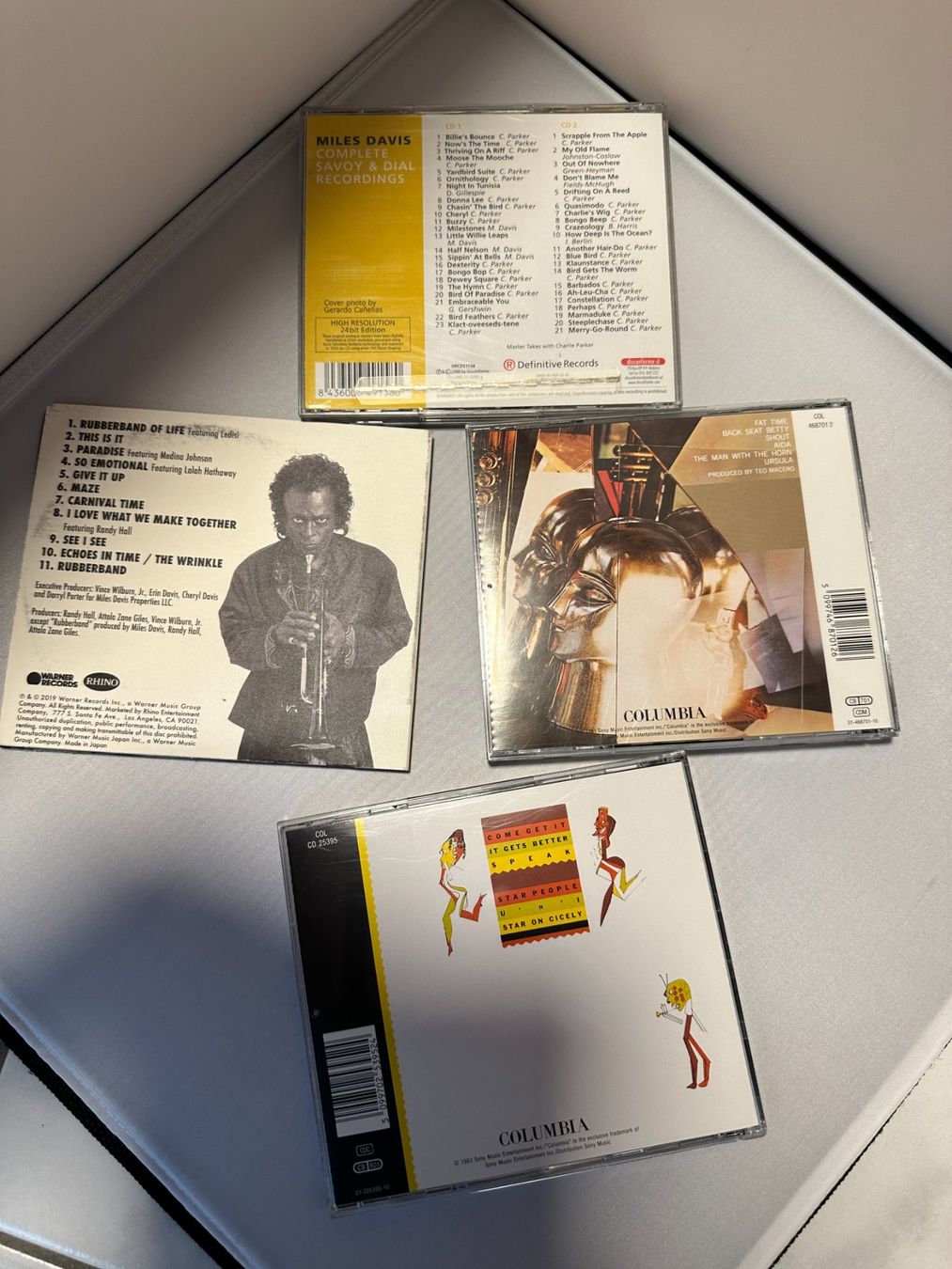 CDs: Miles Davis 4 CDs – Gebraucht aus Rotkreuz von Scacr12 1