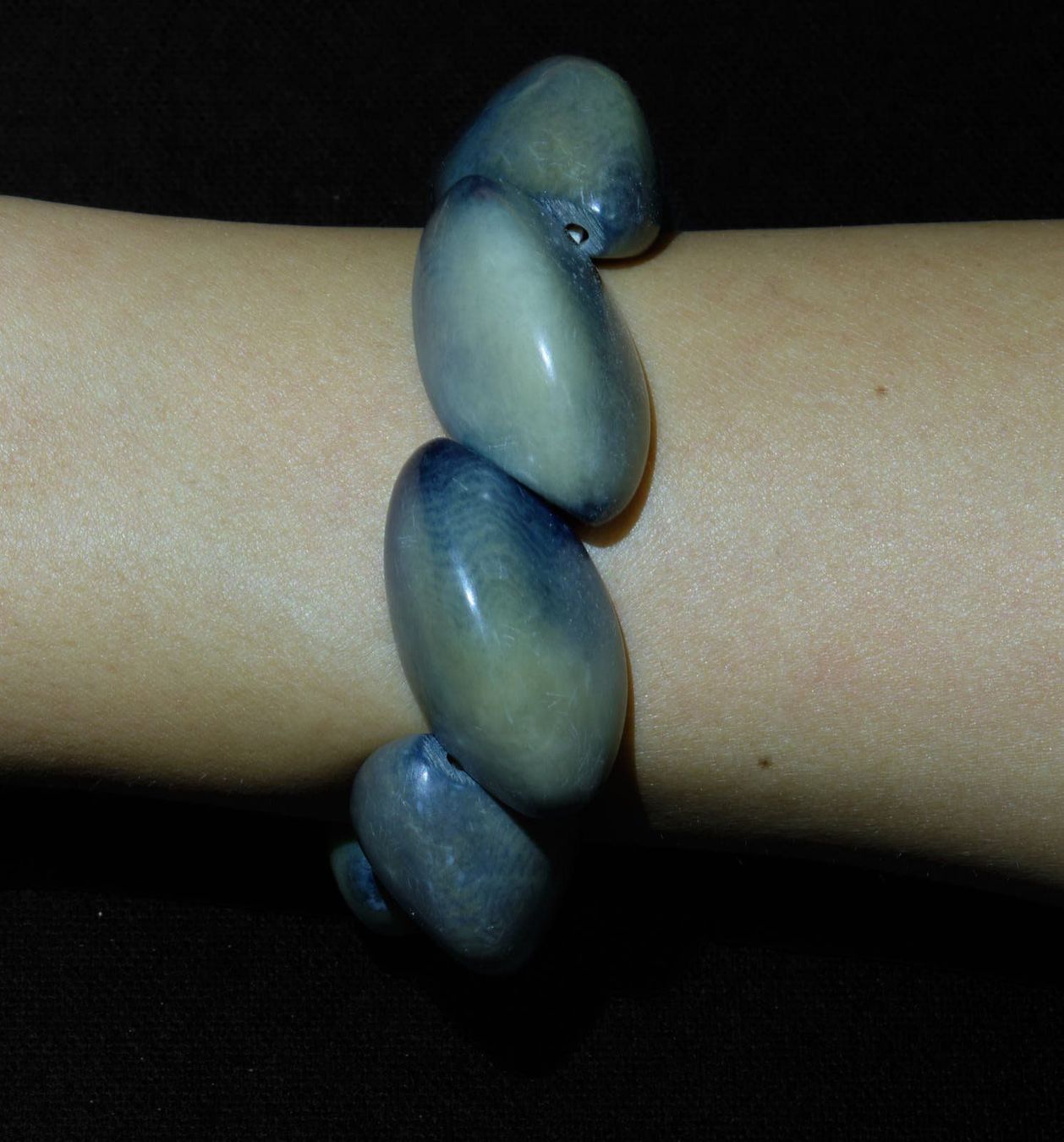 Bracciali & Braccialetti: Bracelet en bleu dégradé – Usato da Courtepin venduto da mara_1808 2