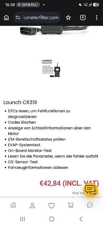 Scanneurs: CReader OBD 2 Scanner NEU OVP – Neuf avec emballage d'origine à Zizers par watchcomp.