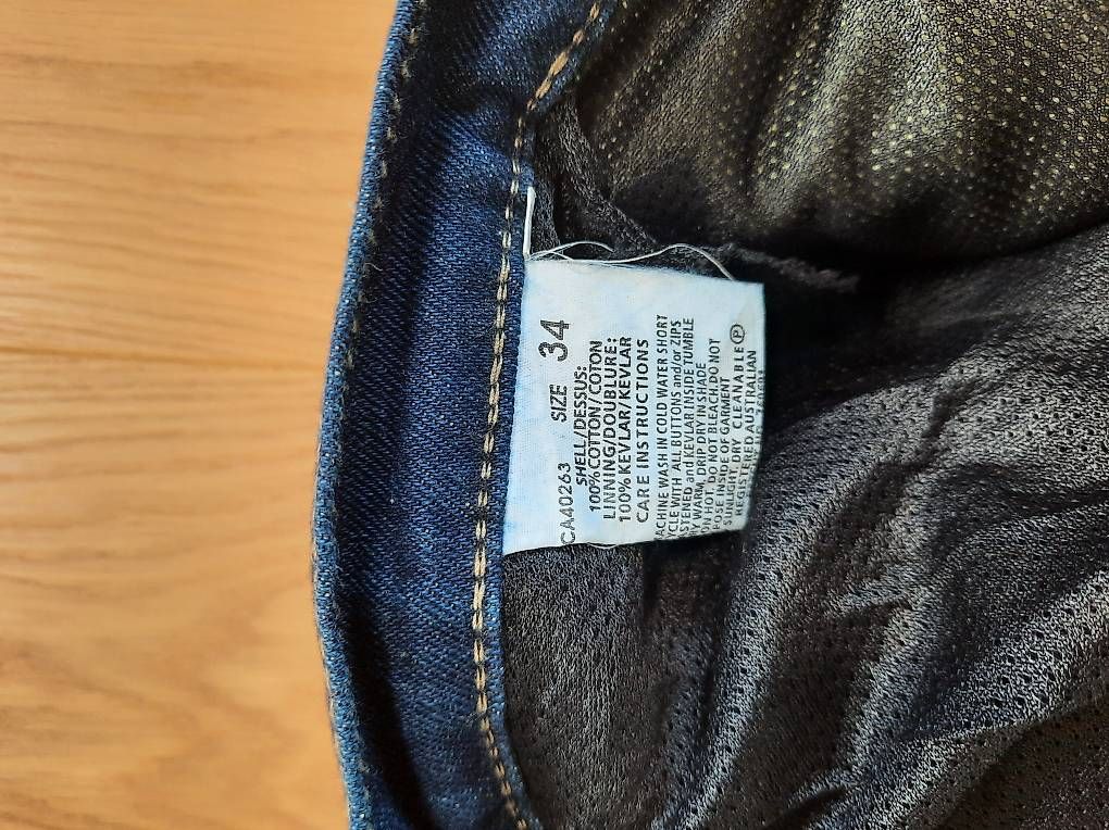 Jeans: Pantalon moto dragging jeans t.34 – Usato da Choëx venduto da ala_jhc6 3