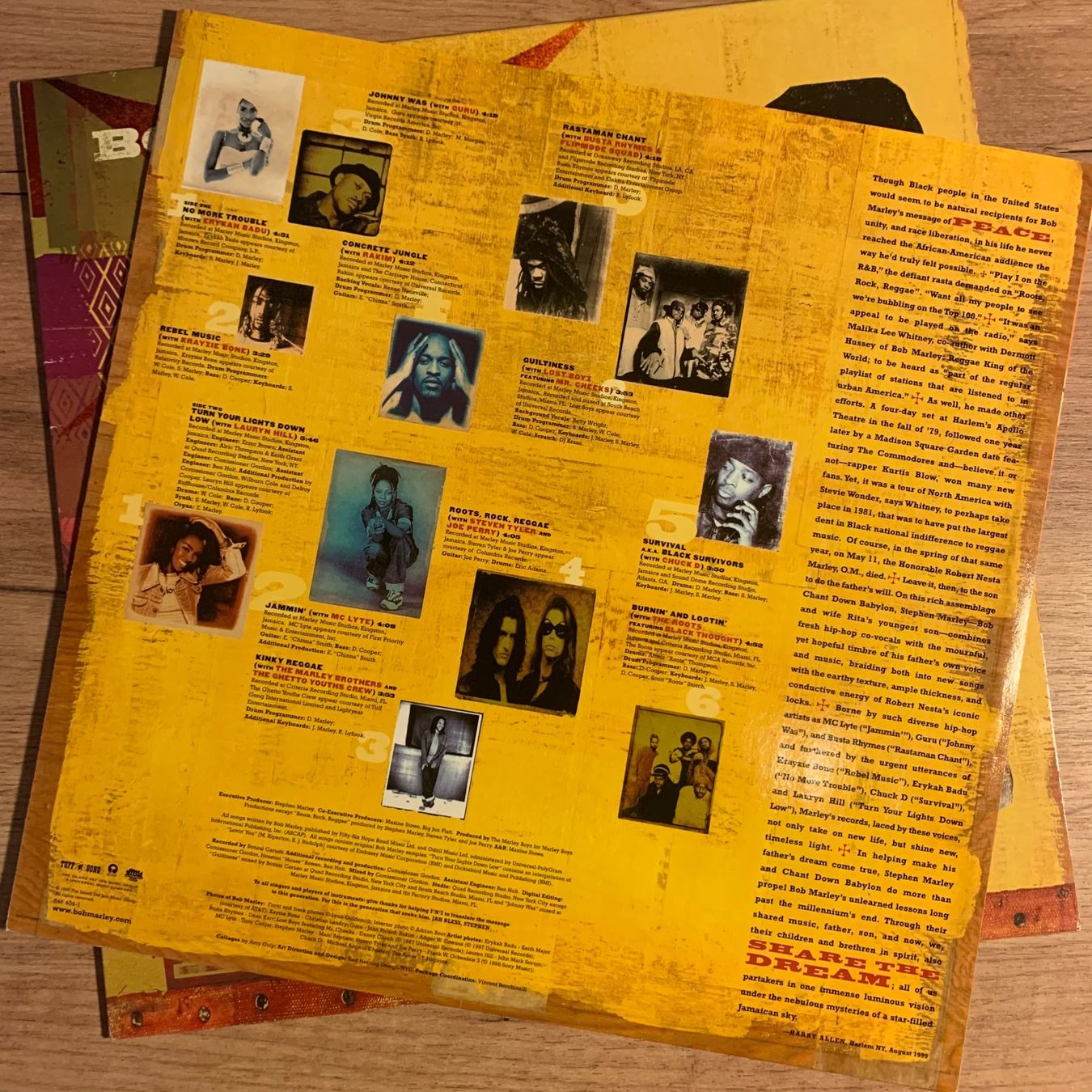 Dischi in vinile: BOB MARLEY - CHANT DOWN BABYLON...OG EU 1999...VG+/VG++ – Usato da Gals venduto da Diskopat 2