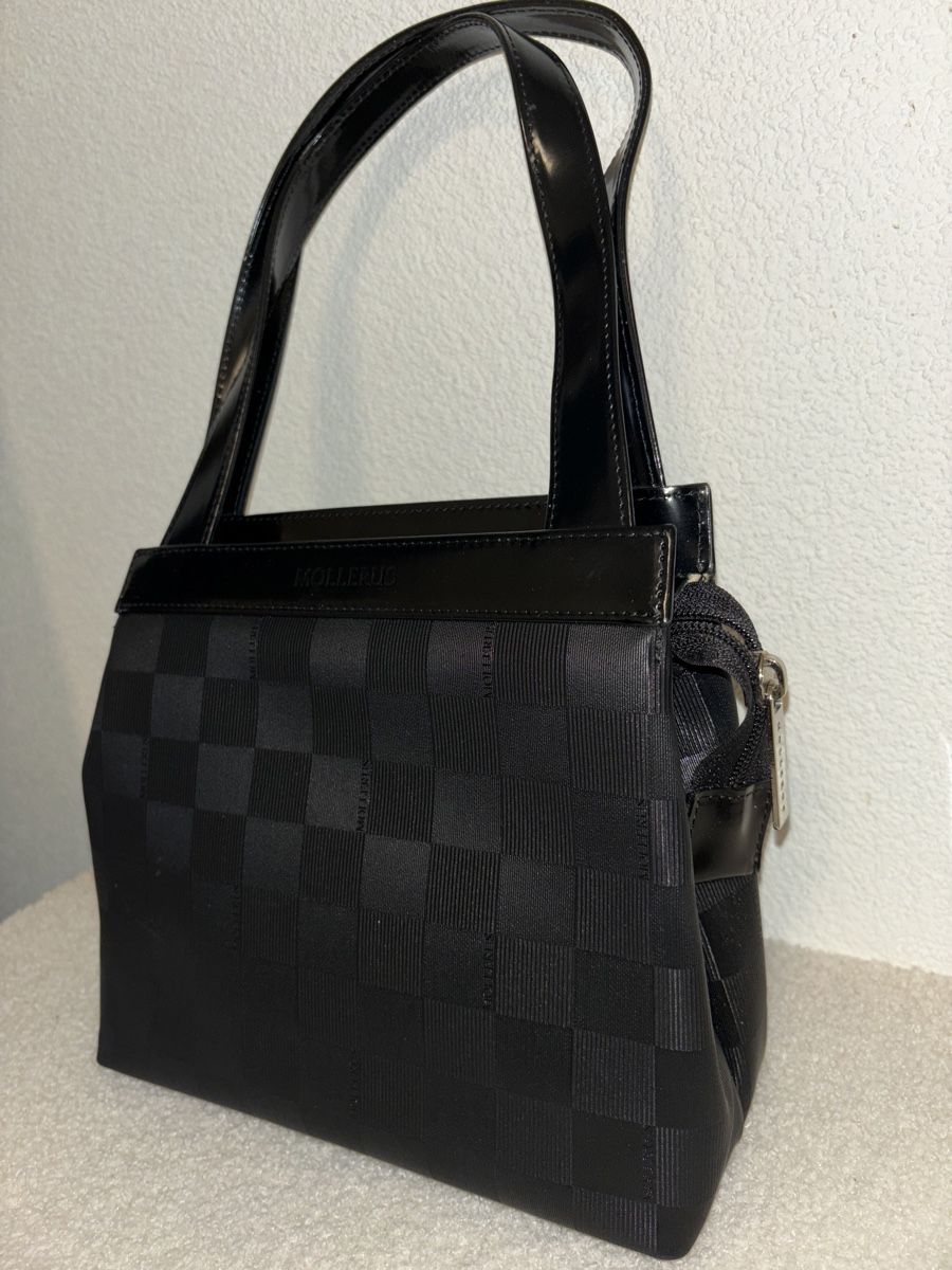 Maison Mollerus Borse da donna: Maison Mollerus Muster/Schwarz – Usato da Zürich venduto da Lee_z8vs 1