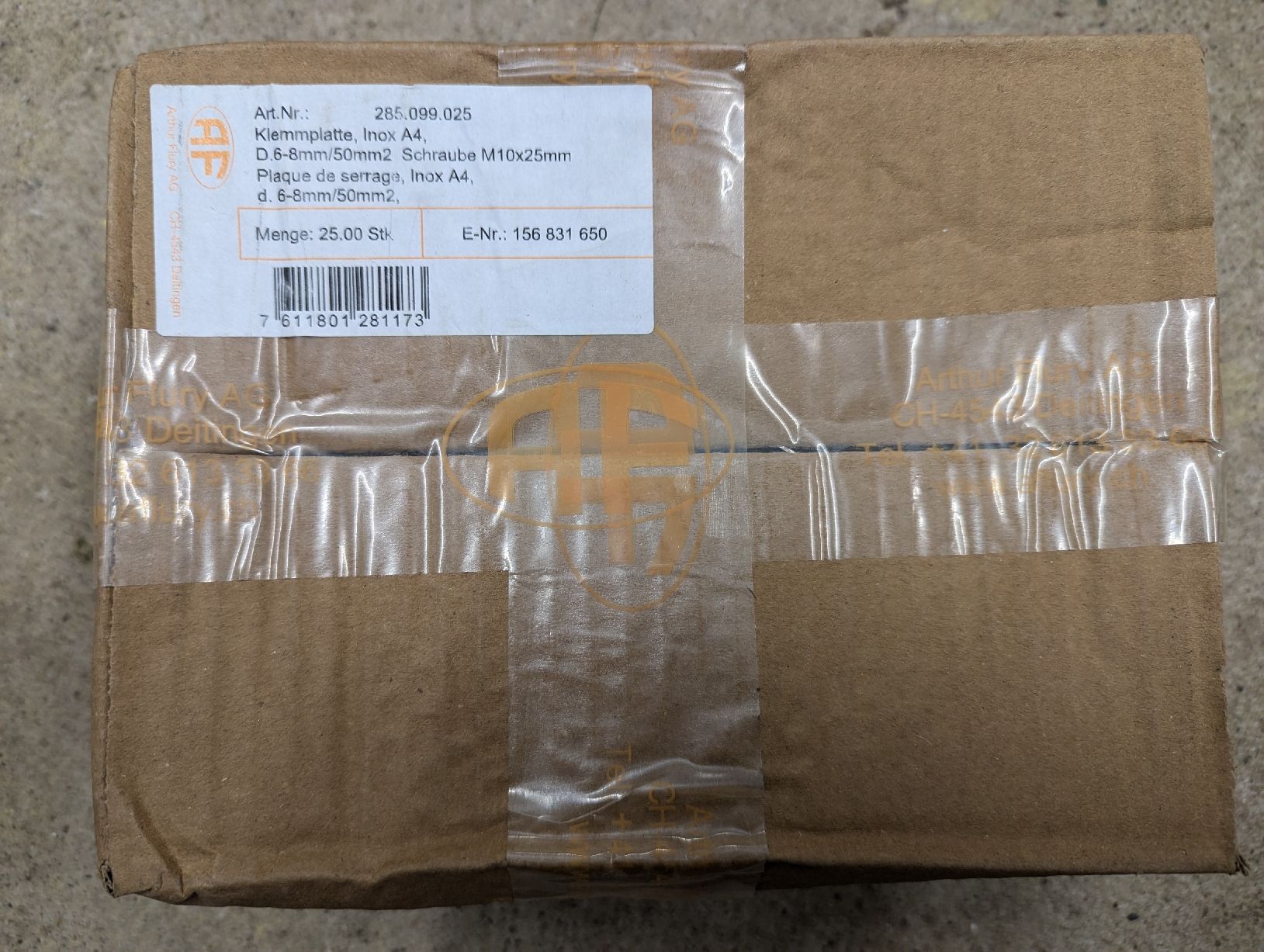 Tutti gli attrezzi: Blitzschutz Klemmplatte Inox – Nuovo e nell'imballaggio originale da Bäretswil venduto da sxv 1