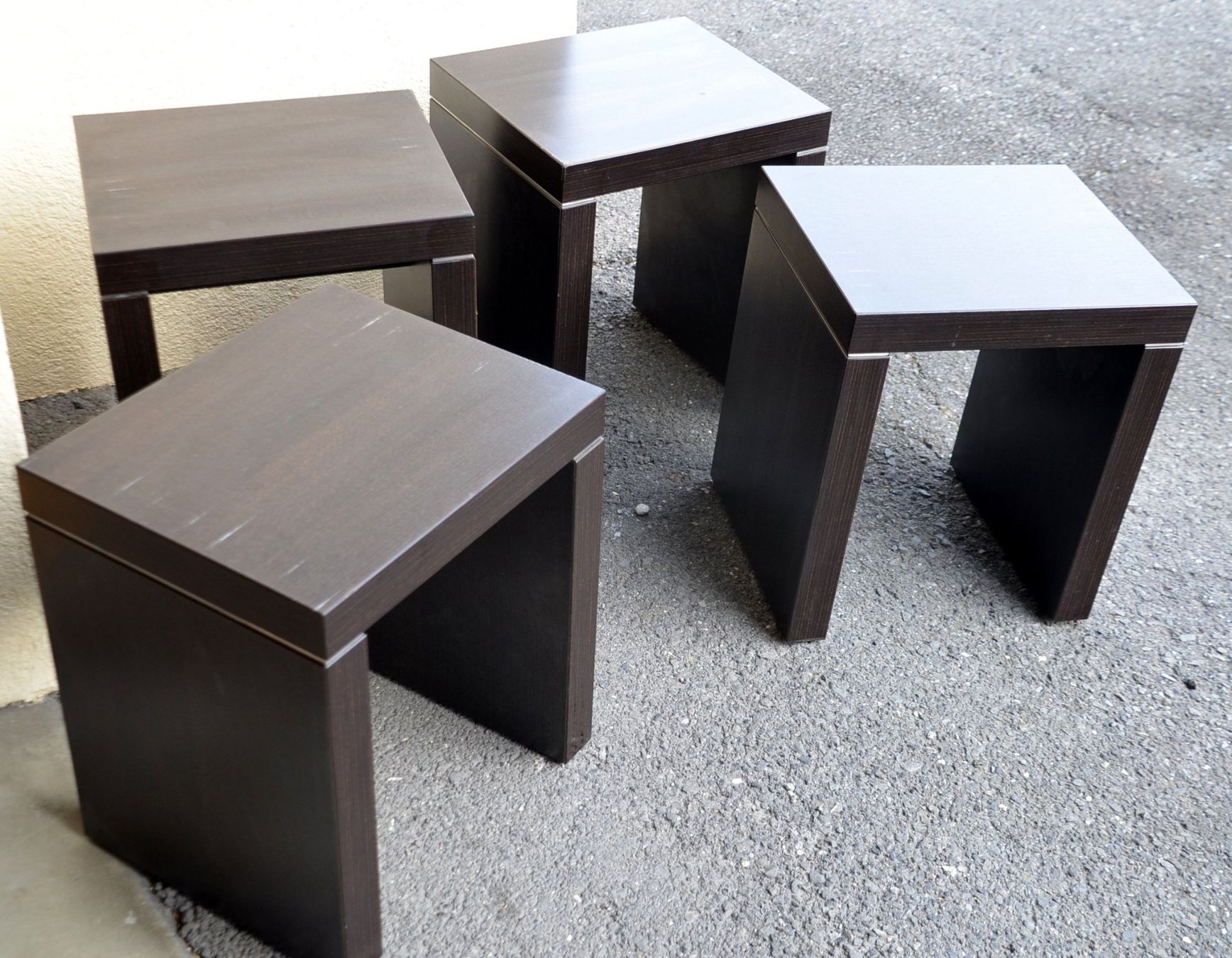 Tavoli: 4 kleine Tische / 4 petites tables – Usato da Collonges venduto da arashee 6
