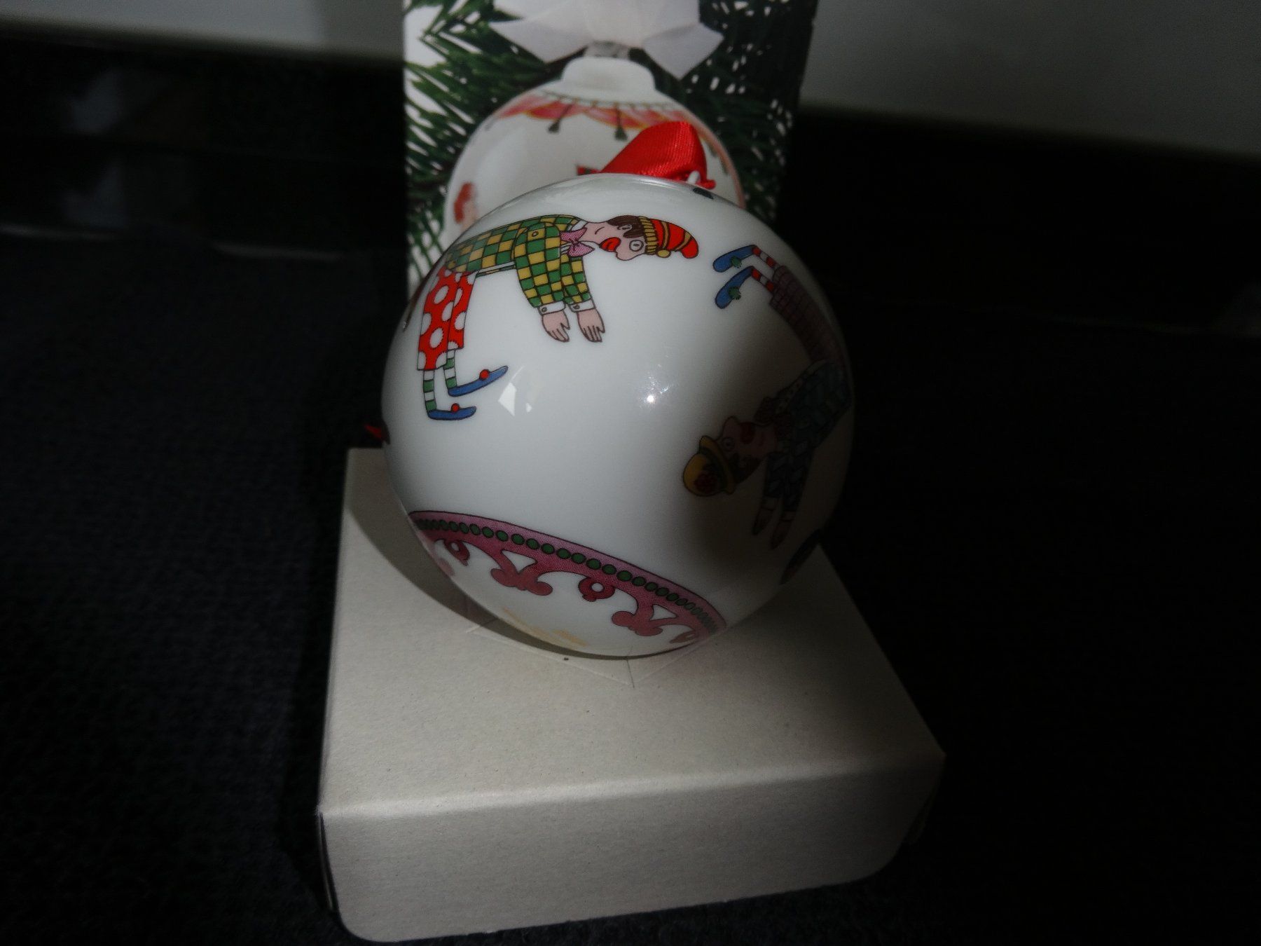 Hutschenreuther Tutte le decorazioni: Weihnachtskugel 1992 Hutschenreuter Ole Winther – Usato da Neerach venduto da jenny062 3
