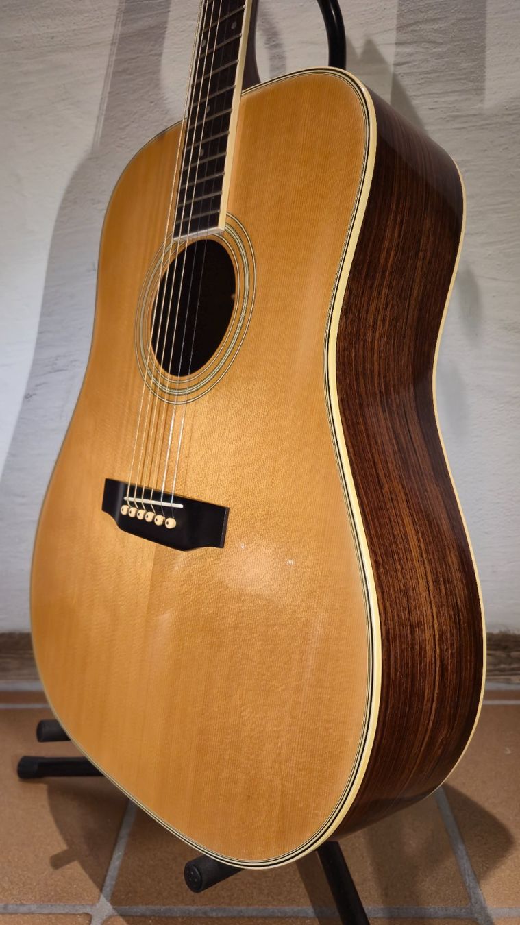 Musikinstrumente: Western Gitarre Morris WE-603 mit Pickup – Gebraucht aus Winterthur von NorrSydGuitars 7