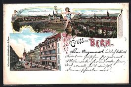 Litho Bern, Warenhaus Gebrüder Loeb, Ki