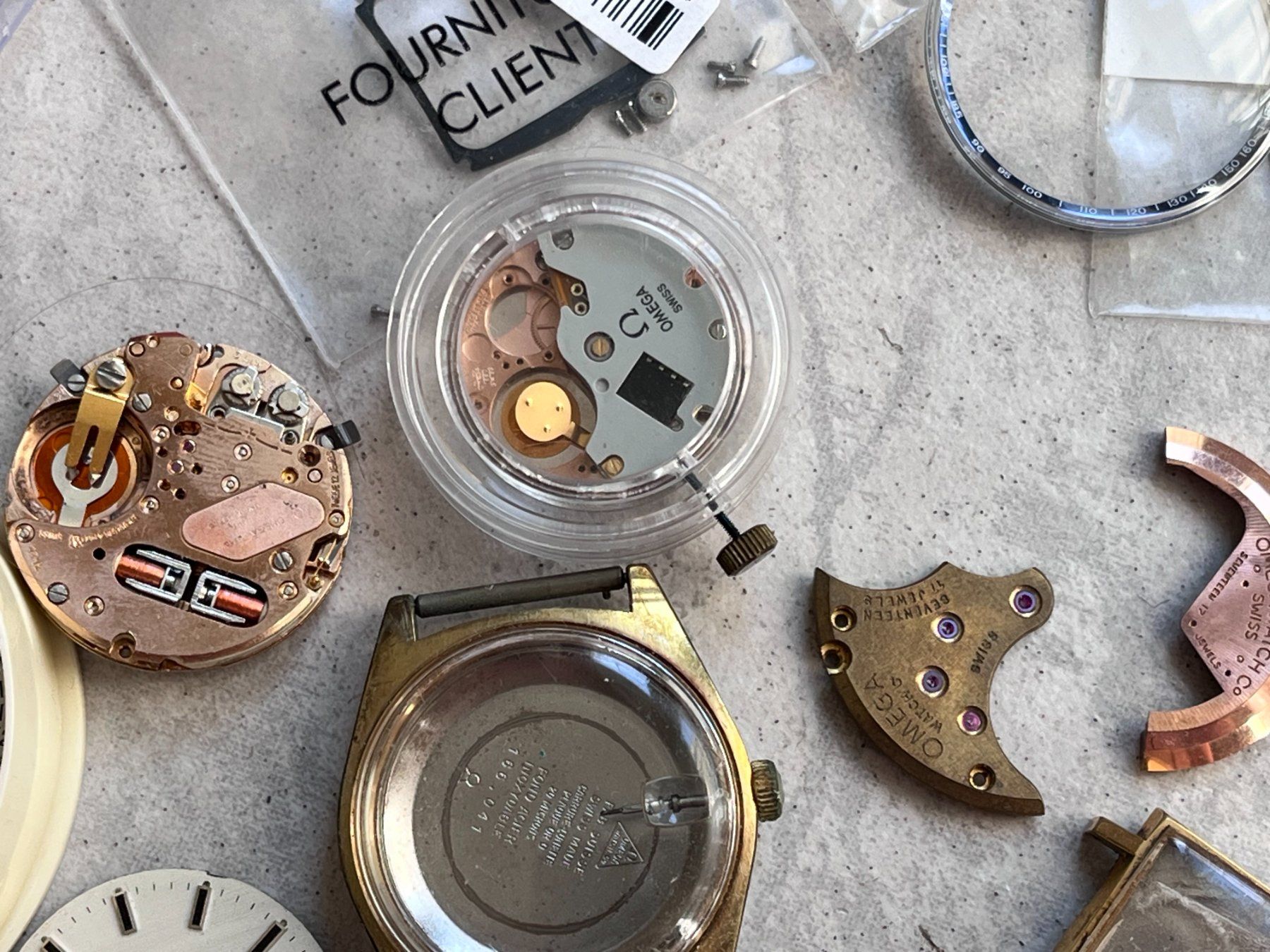 Omega Orologi: Omega Uhrenteile – Usato da Worblaufen venduto da chronyves 4