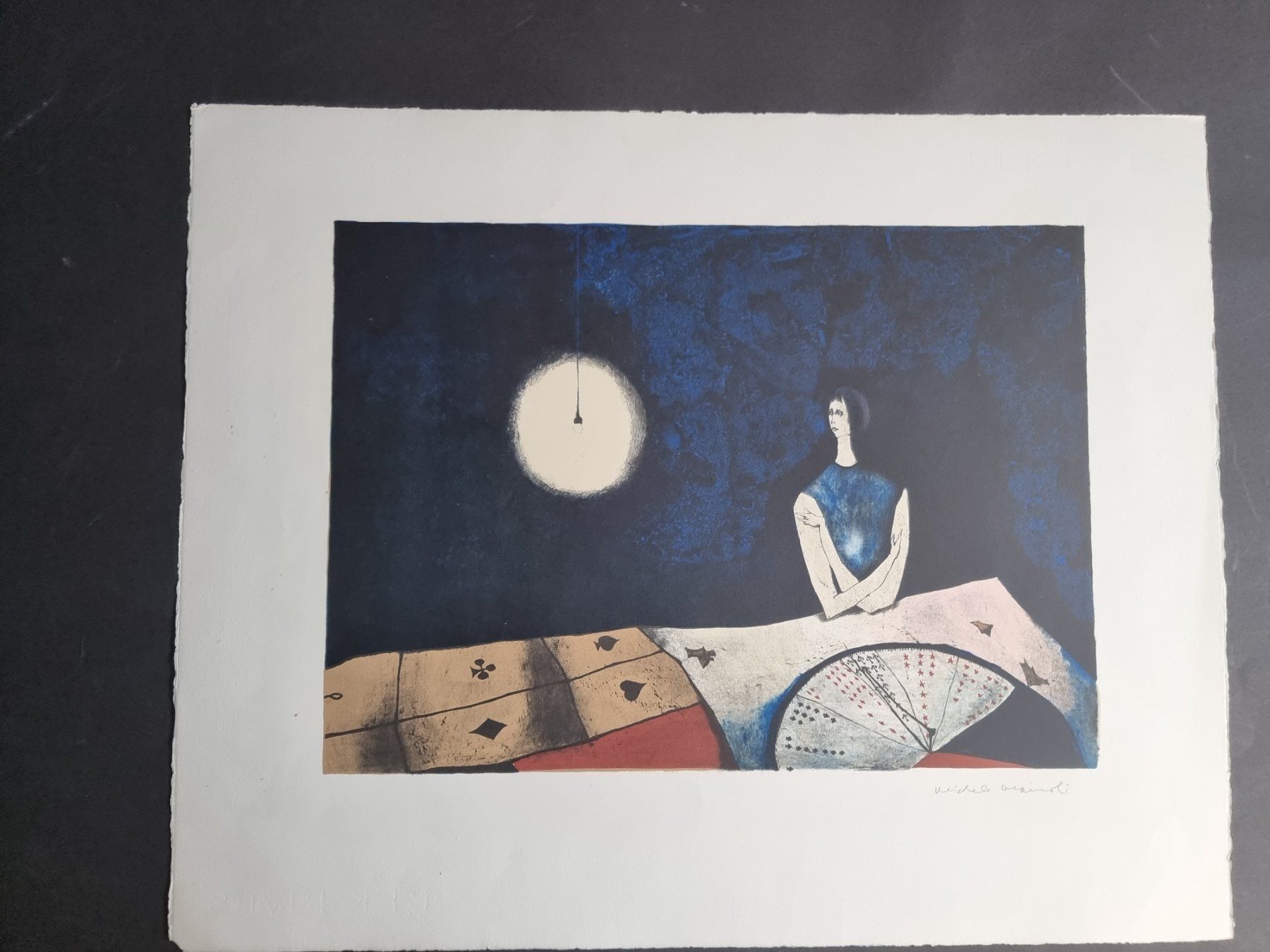 Grafica & Litografie: MICHELE MAINOLI LITHOGRAPHIE SIGNIERT – Usato da Gersau venduto da grafik-kunst 4