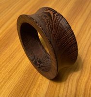 Teakring Armreif Armring Teak Vintage 50er Jahre Rockabilly