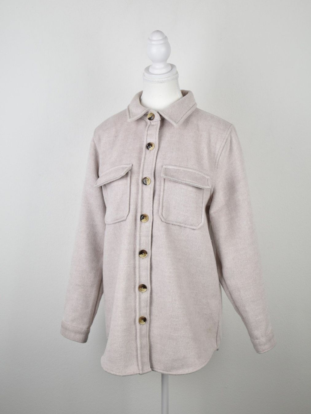 Giacche: Object Hemdjacke Gr.36, oversized, beige – Usato da Nürensdorf venduto da 2ND_STORY 1