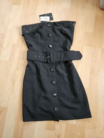 4TH+RECKLESS Kleid, Gr. 36, Schwarz, neu mit Etikett!