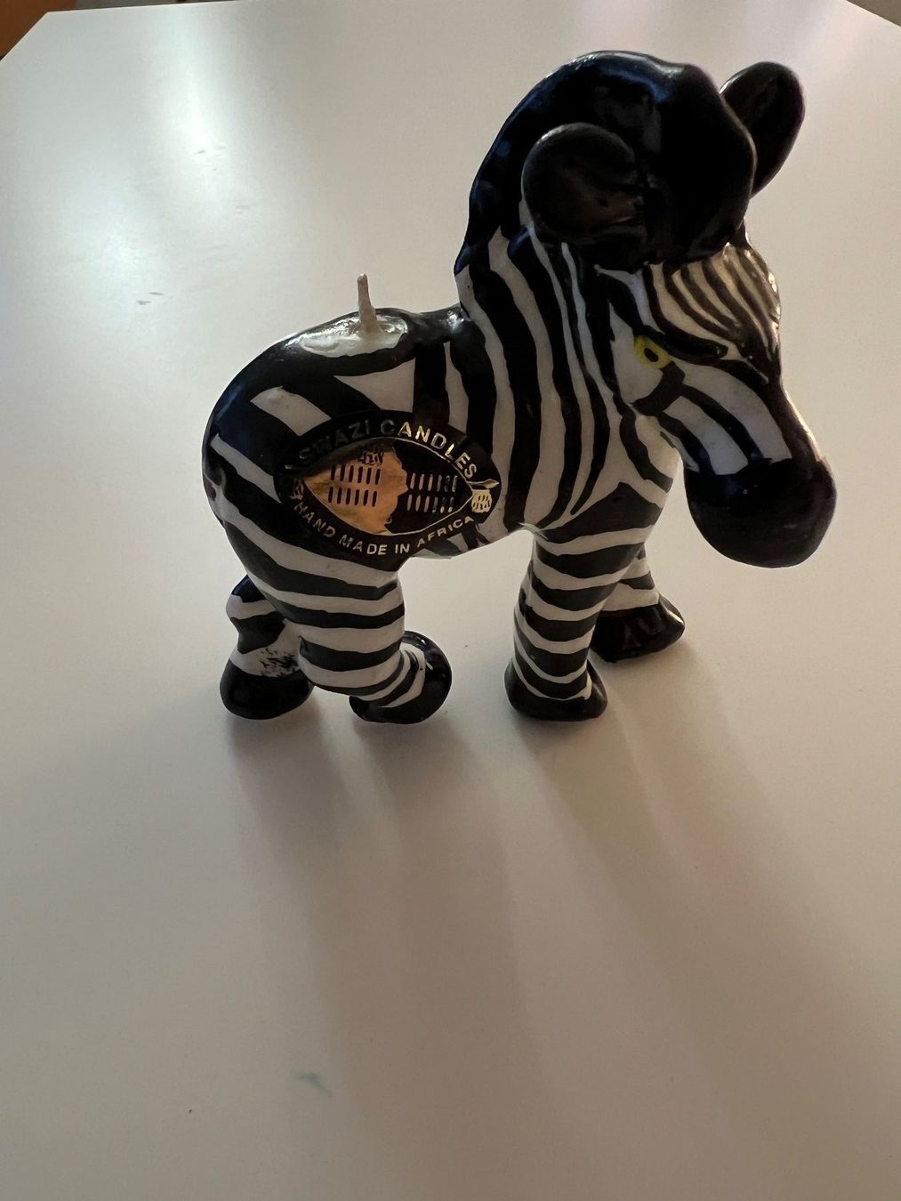 Kerzen: Swazi Candle / Kerze Zebra – Neu (gemäss Beschreibung) aus Thun von Siladi 3
