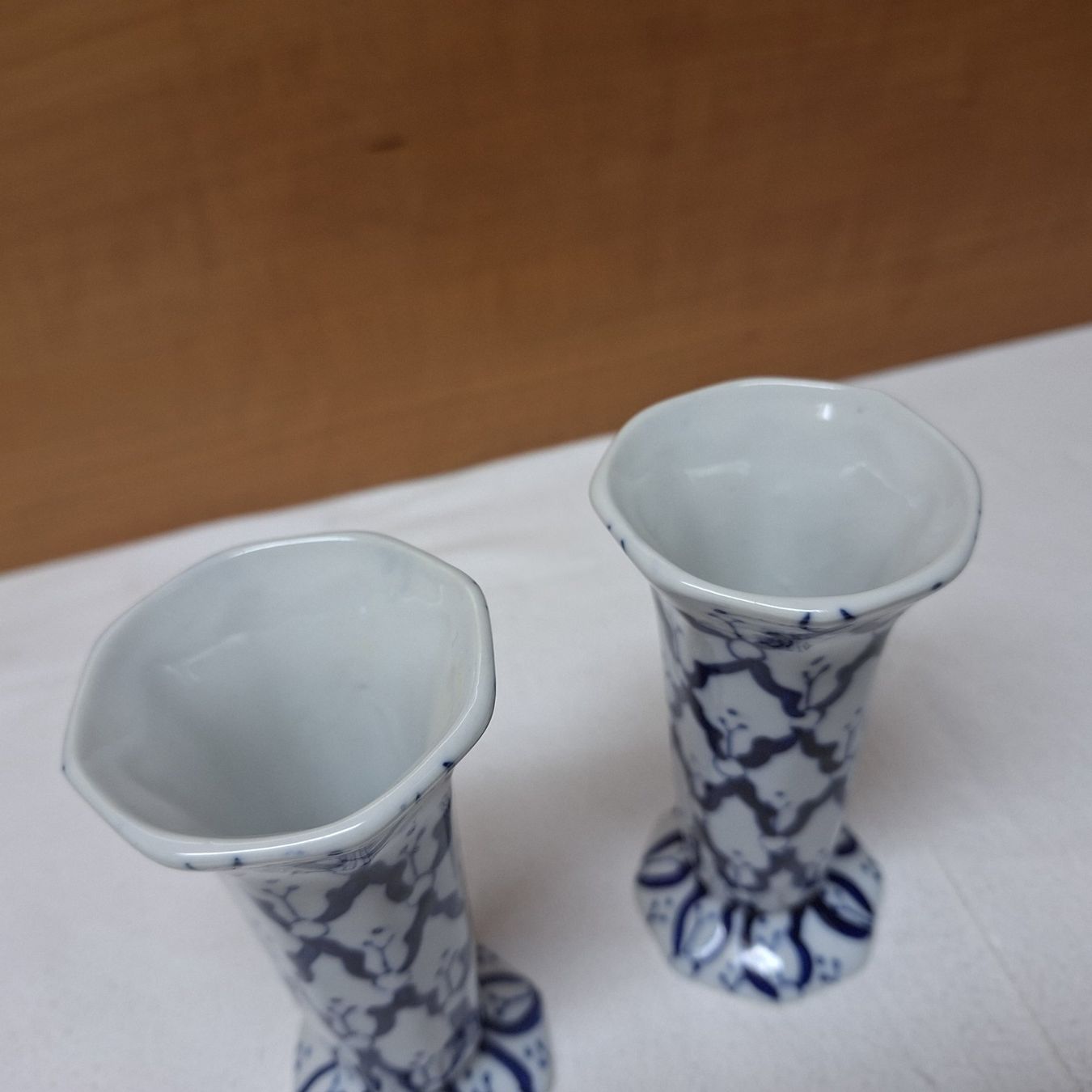 Kerzenständer: Versand möglich. 2 schöne Vintage Kerzenständer, handgemalt – Gebraucht aus Winterthur von Goldpipau 4