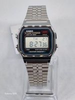 Casio A159W Digitaluhr, Neu, Silber