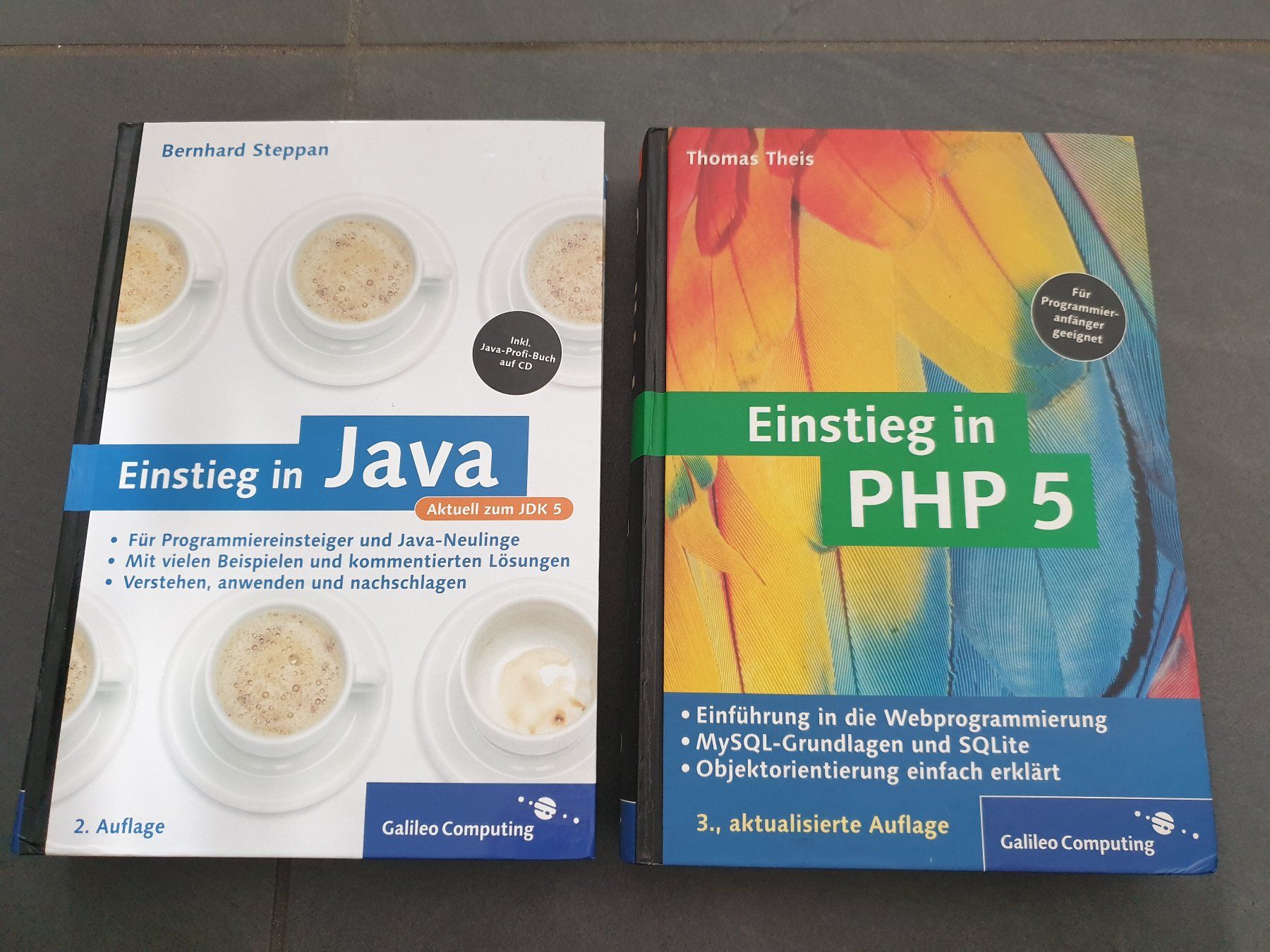 Libri: 4 Lehrbücher für Java, PHP und TYPO 3 von Galileo Computing – Usato da Füllinsdorf venduto da master_mind