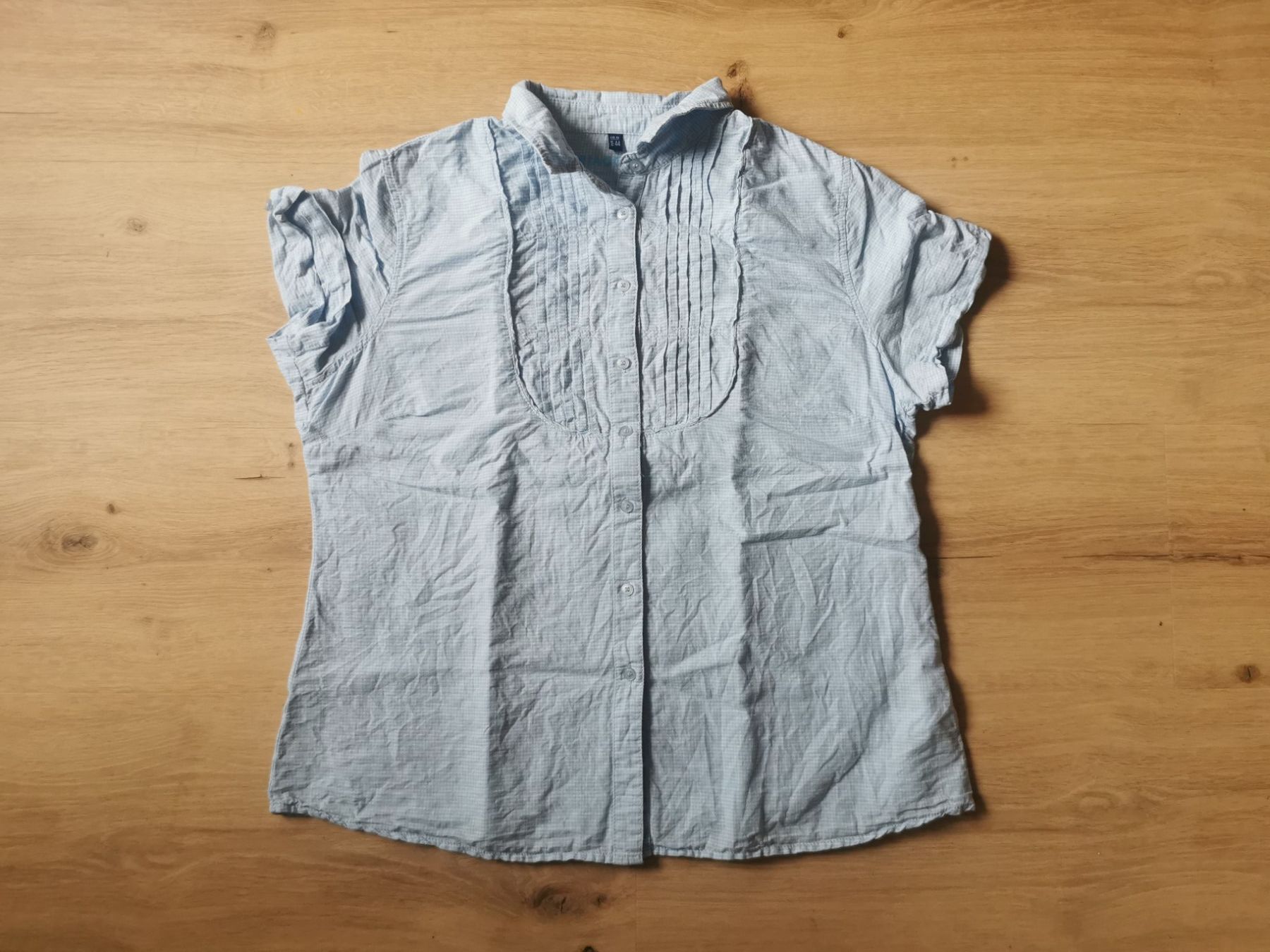 Blusen: Sommerliche Bluse kurzarm 60% Leinen – Gebraucht aus Grosswangen von Weidhof6