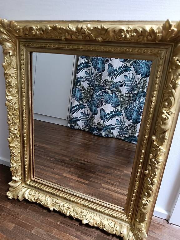 Spiegel: Miroir doré style rococo – Gebraucht aus Charmey (Gruyère) von Bastet16