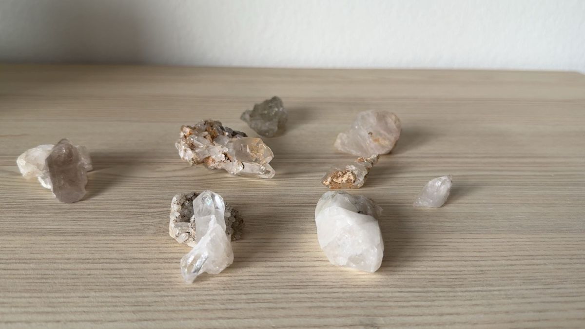 Pietre preziose: Wunderschöne Bergkristall Sammlung - 10 Stück, Heilsteine – Nuovo (secondo la descrizione) da Belp venduto da kka_v2kz 1