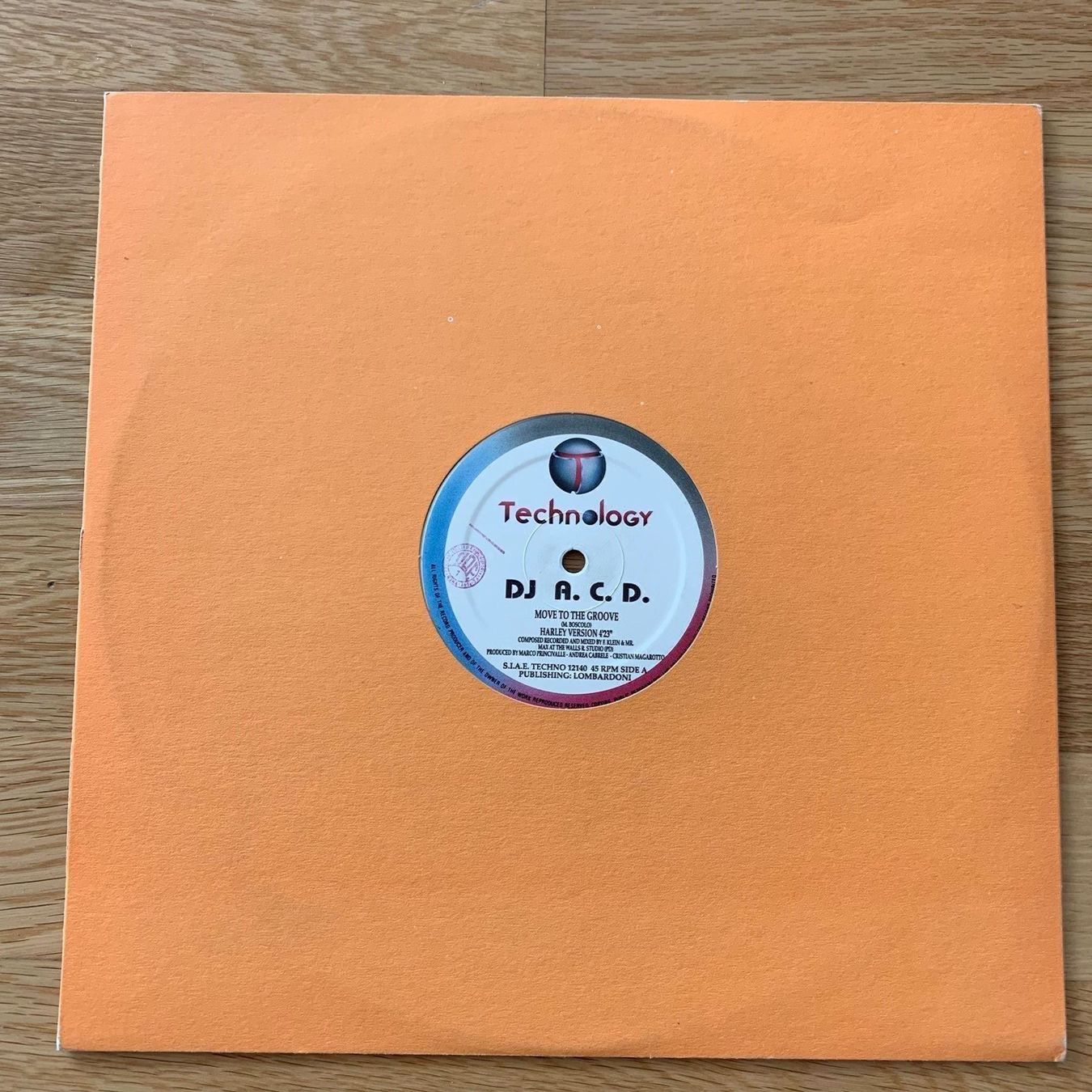 Schallplatten: DJ A.C.D. / MOVE TO THE GROOVE – Gebraucht aus Sarnen von m-basic 2