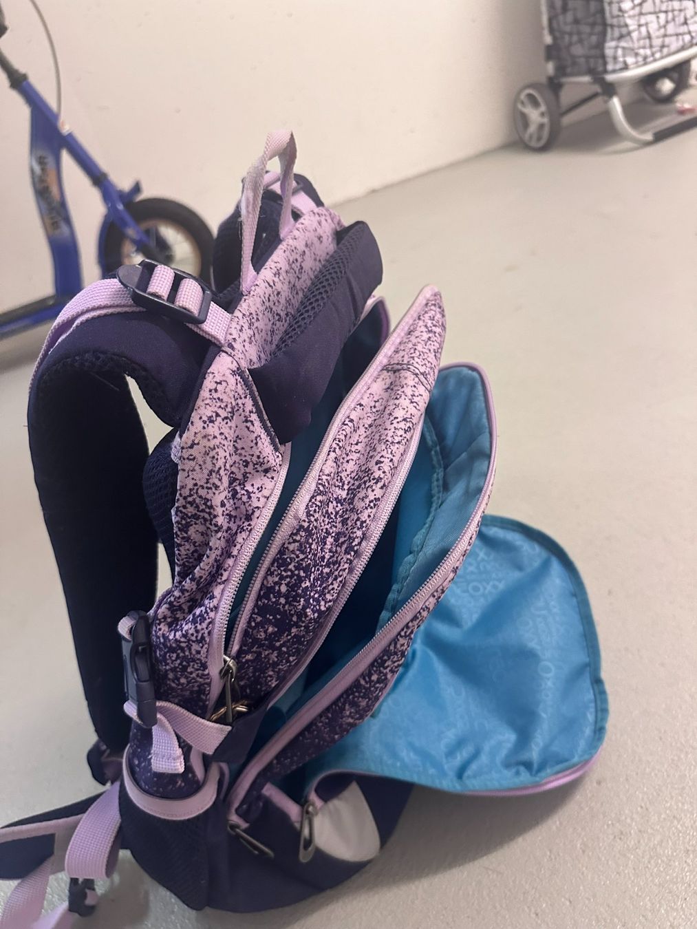 Borse & Zaini: Kinderrucksack Neoox Lila – Usato da Ehrendingen venduto da 71darling 2